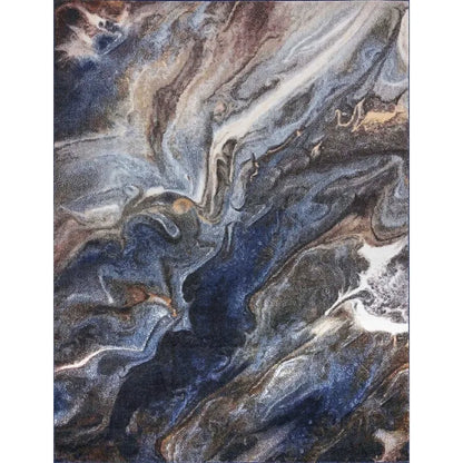 5x7 Navy Area Rug