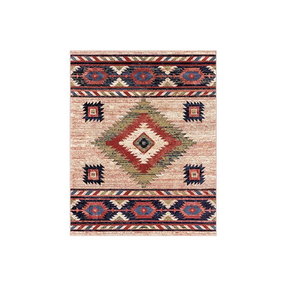 VIKAMA Moroccan Crystal Velvet Large Area Carpet | Decorative Floor Rug for Living Room Sofa Bedroom Home Decor