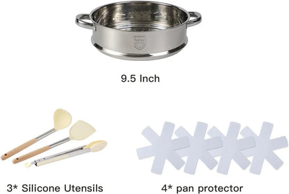 16PCS Pots and Pans Set Non Stick Cookware Set