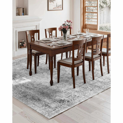 9 x 12 ft Large Washable Boho Rug Non-Slip