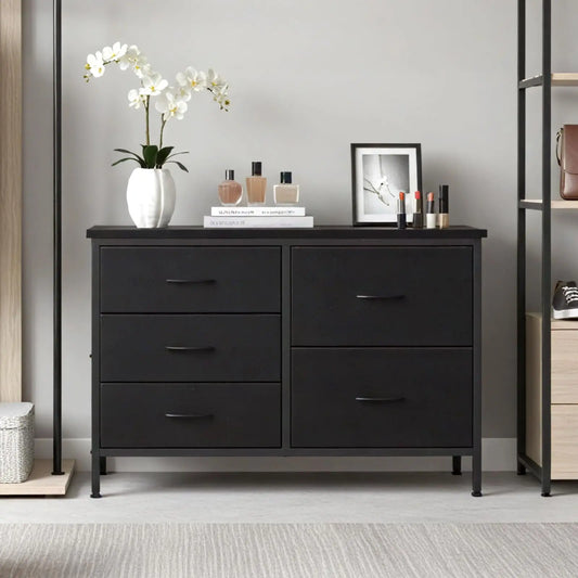 MCQ Cabinet With 5 Fabric Drawers