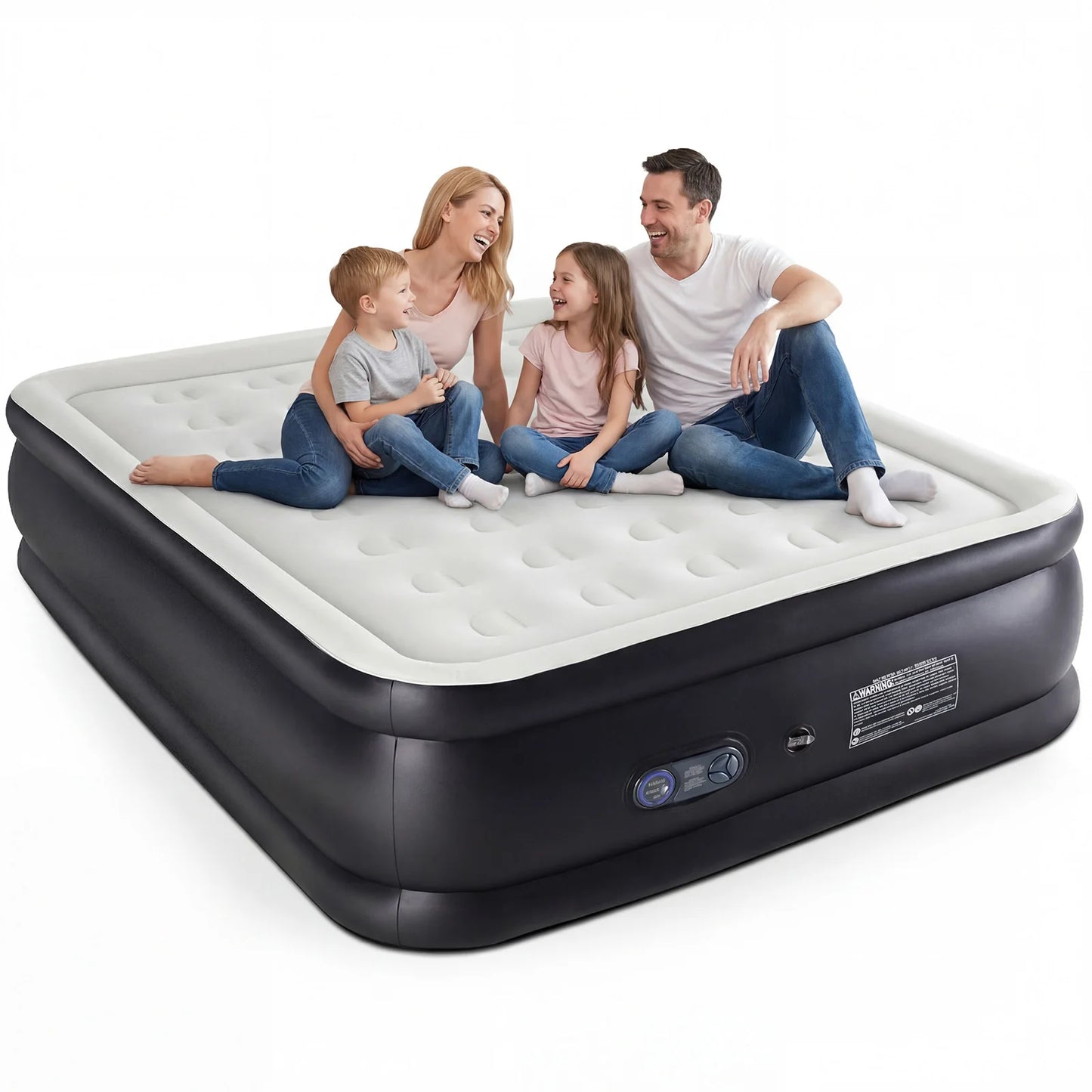 MCQ 18IN Tall Air Mattress with Built in Pump