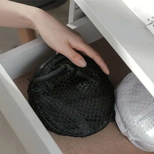 Collapsible Mesh Laundry Basket
