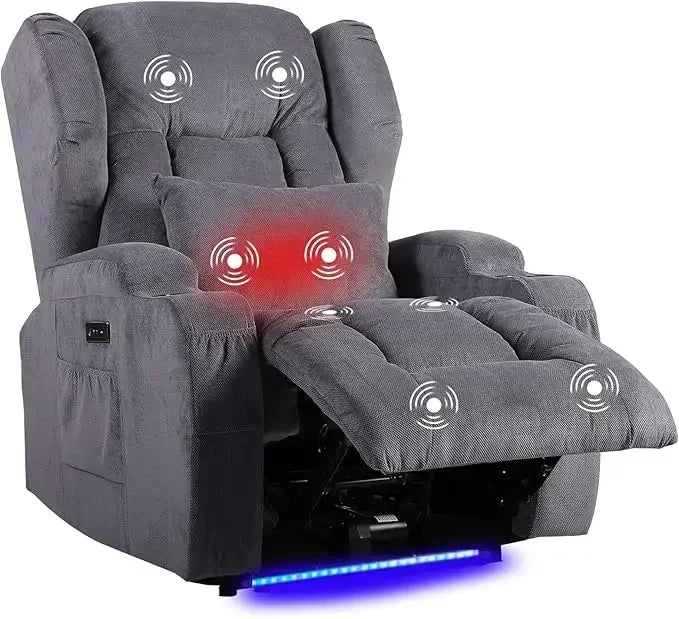 Power Recliner Chair Set of 2