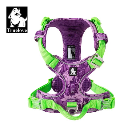 Camouflage Reflective Nylon Dog Harness