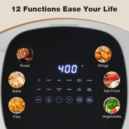 Air Fryer, 6-Quart with Viewing Window