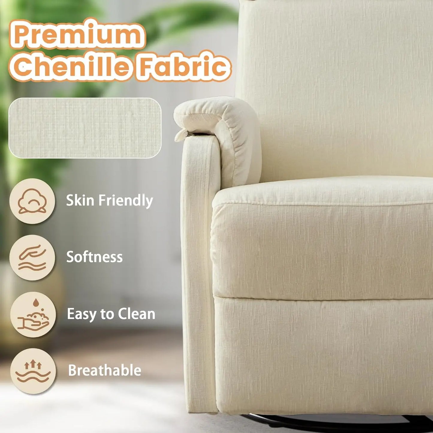 Swivel Rocking Recliner Chair