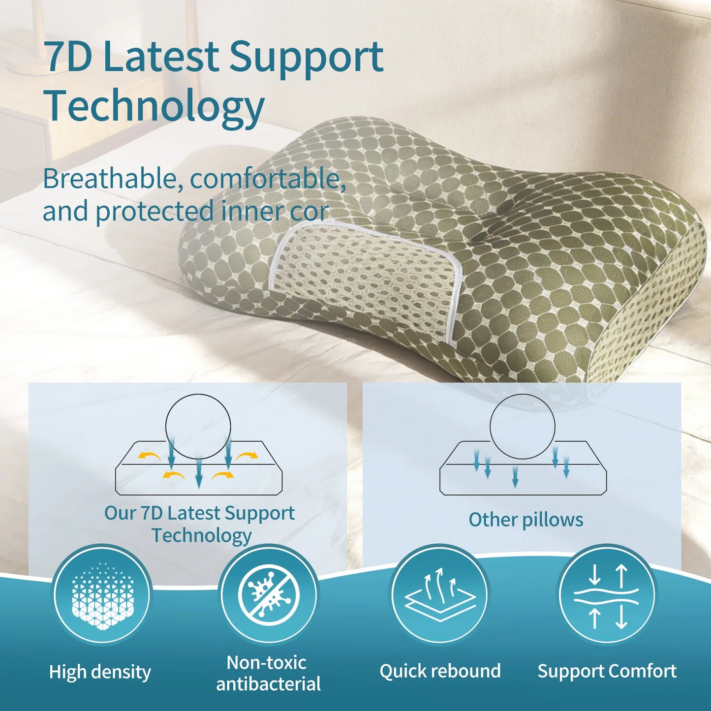 Buy one, get one free! Couple's Soft Knit Neck Massage Pillow