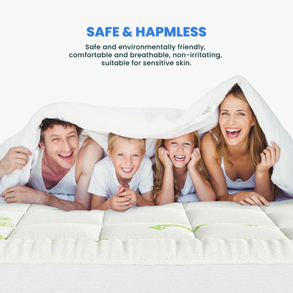 Bamboo Viscose Derived Soft Mattress Topper