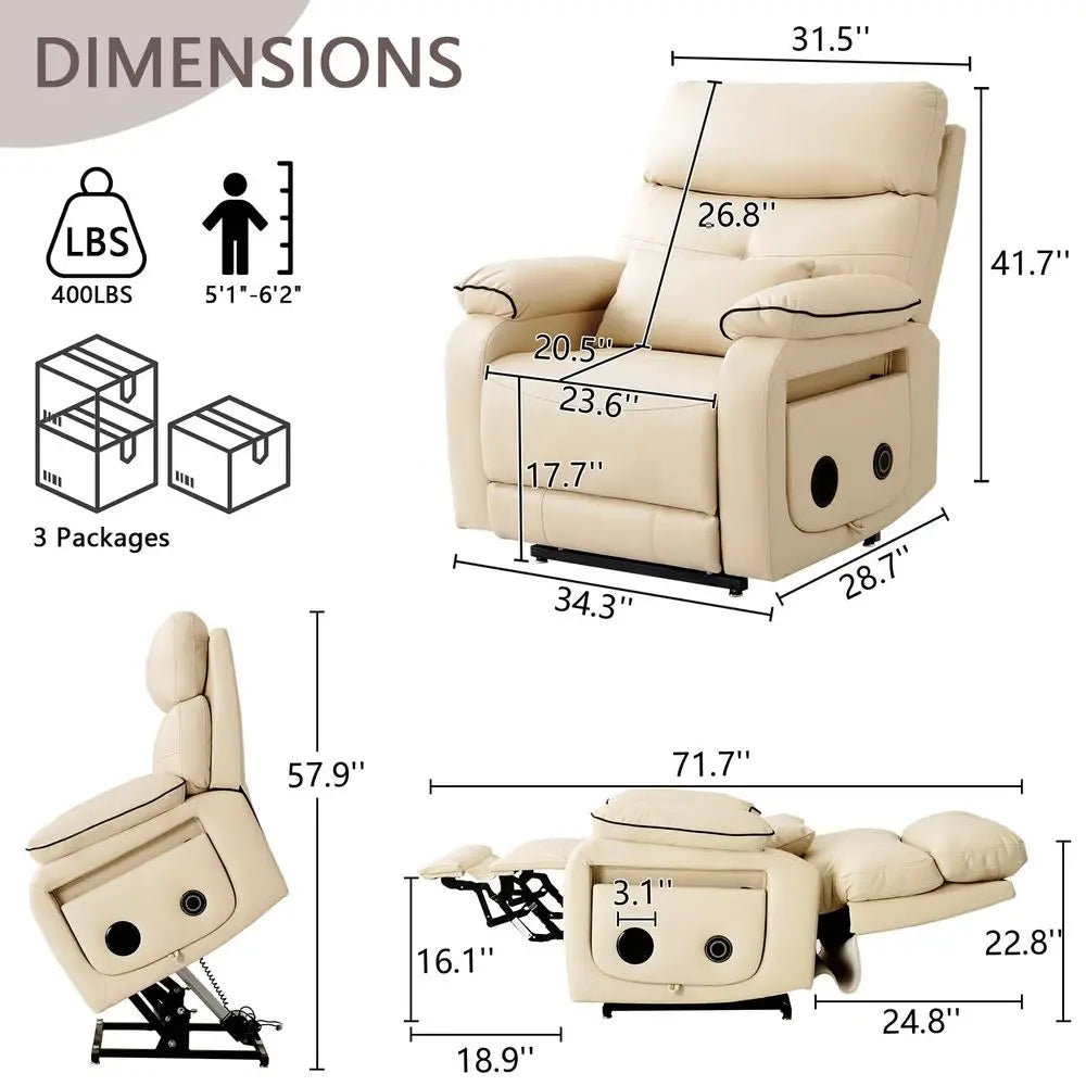 Motor Power Lift Recliner Chair