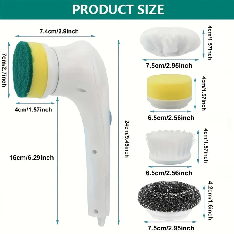 Automatic Cleaning Brush