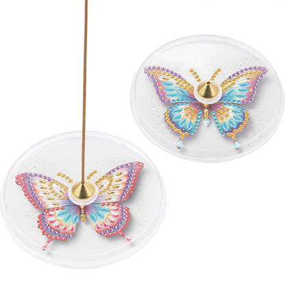 2Pcs Acrylic Incense Holder