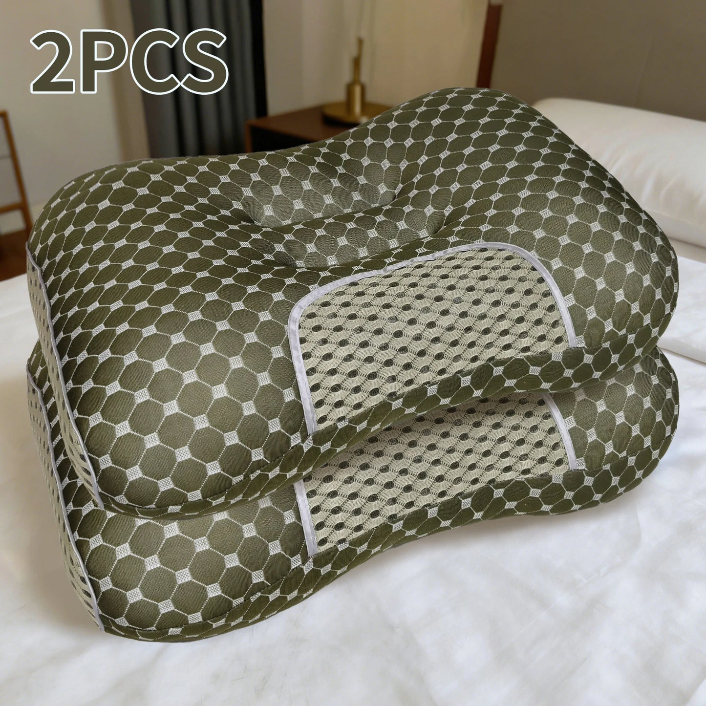 Buy one, get one free! Couple's Soft Knit Neck Massage Pillow