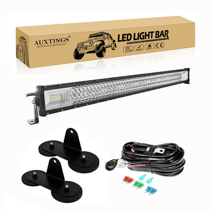 52in Straight 270W-675W Off Road LED Light Bar