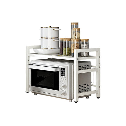 1pc Expandable 42-64cm Microwave Shelf Organize