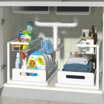 [Sliding Pull-out Cabinet Rack]