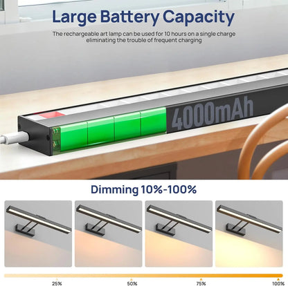 16in Wireless Art Light