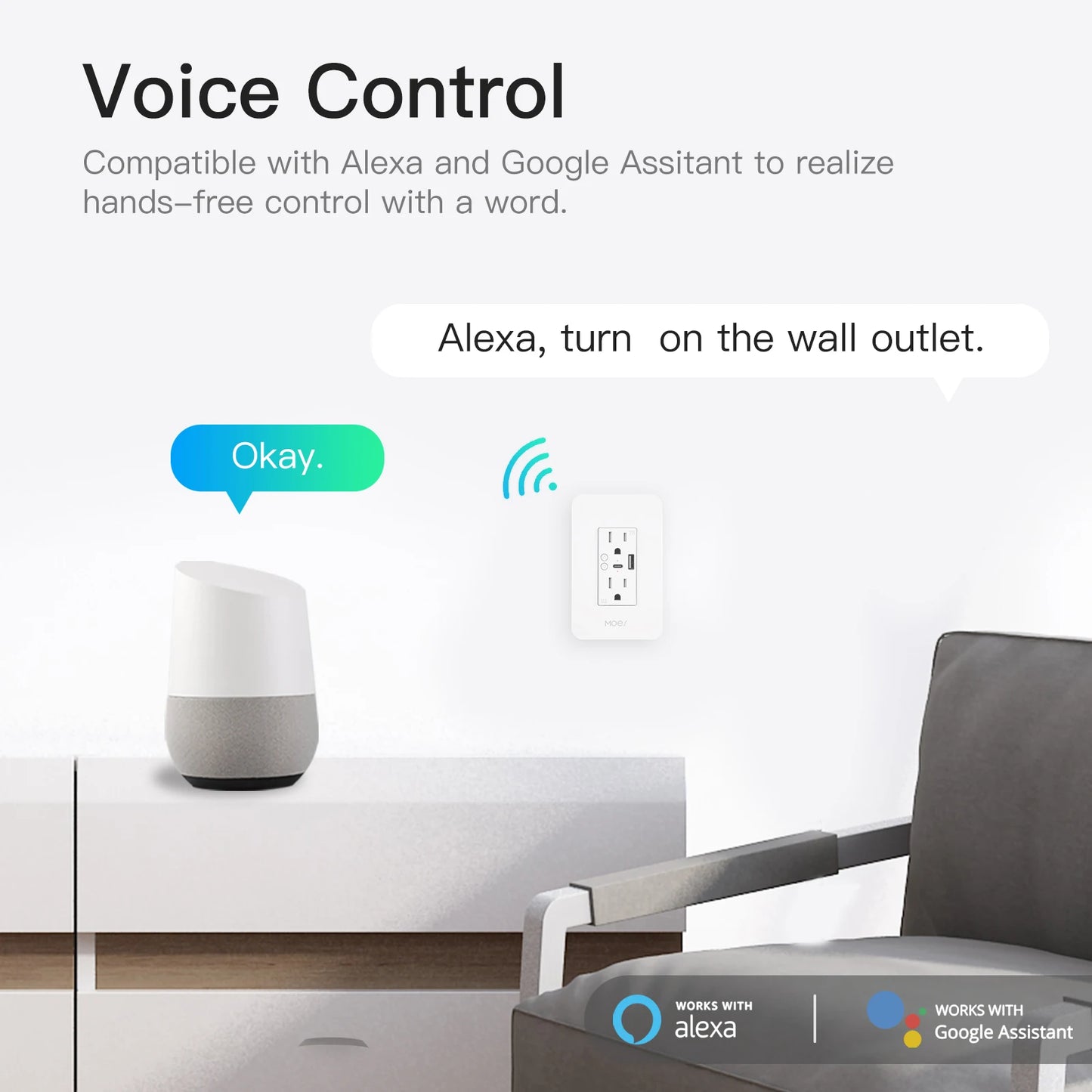 Smart Power Wall Socket