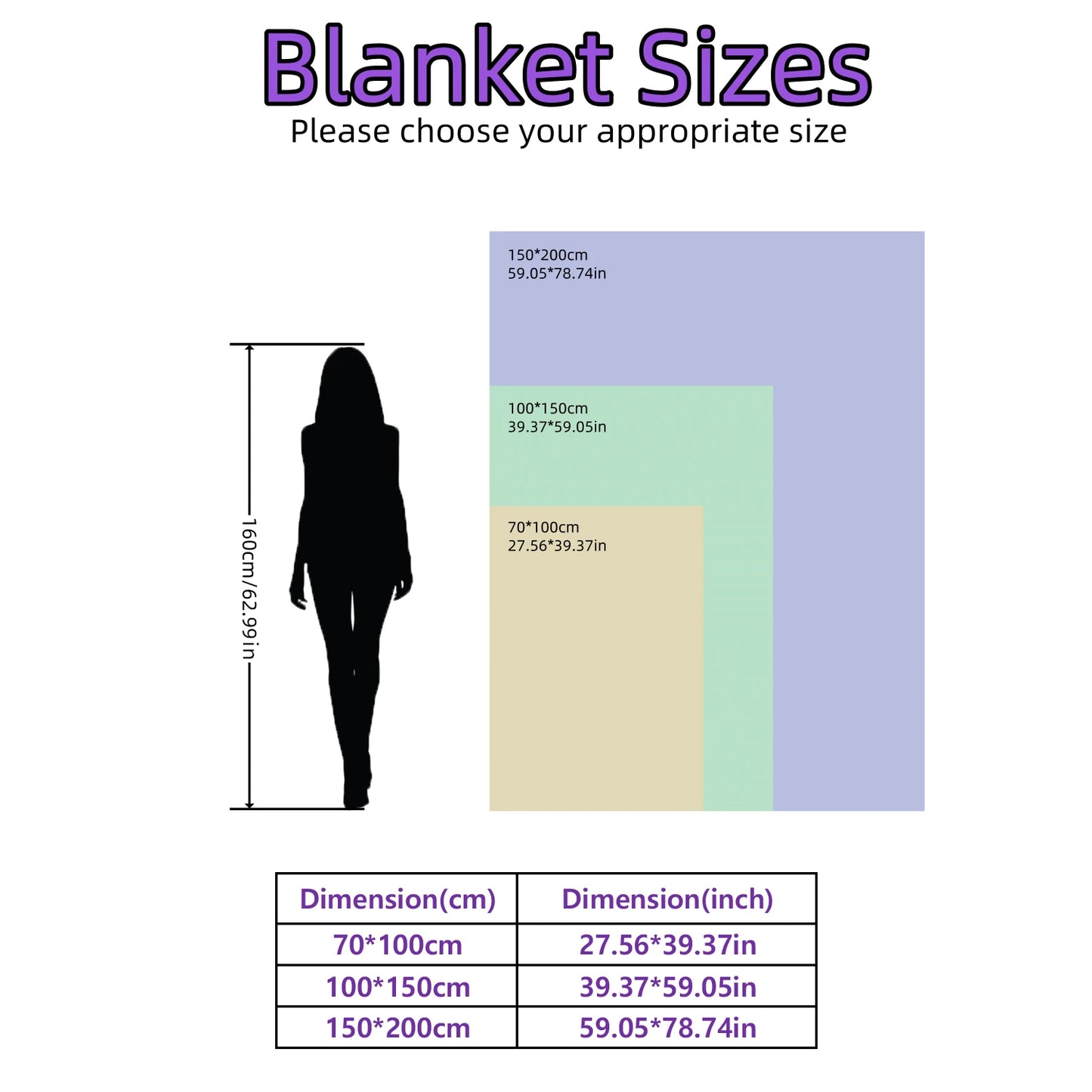 Ultra-Soft 3D Plush 1pc Luxurious Fleece Blanket